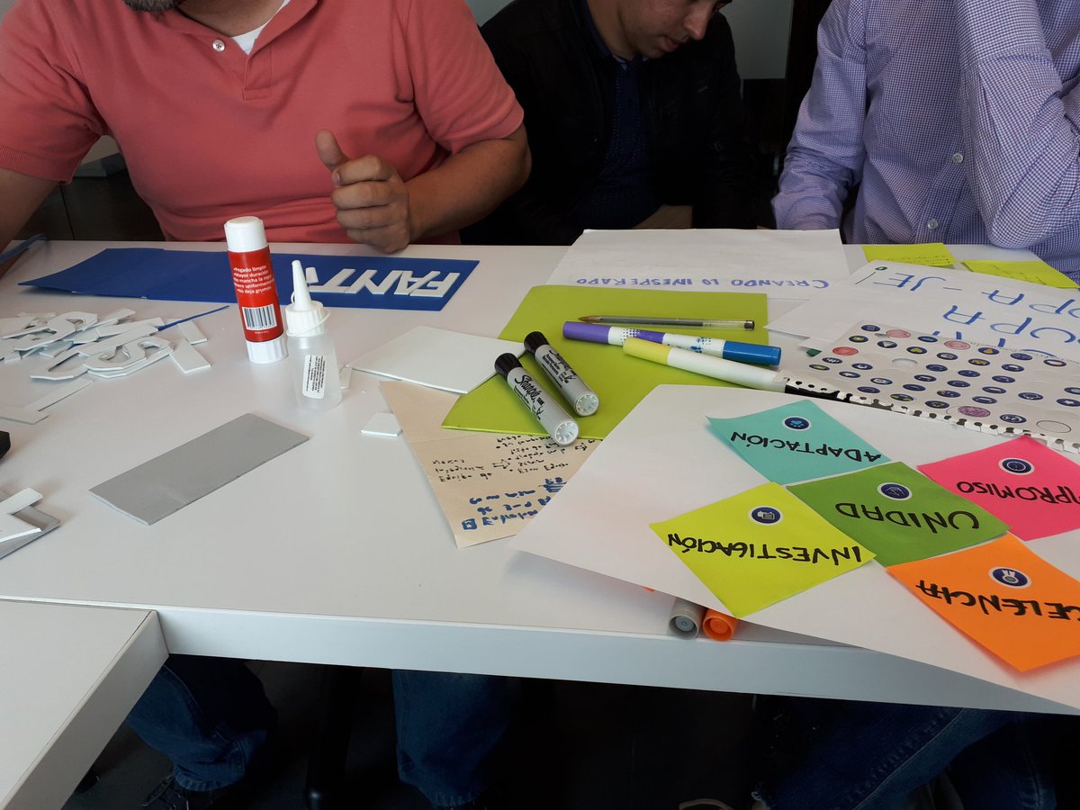 igacifuentes's tweet photo. Comenzando  crear lazos de equipo por medio de identidad de equipo.
#Agile #Scrum #PersonalMaps #PersonasPrimero #AgileTeam https://t.co/4vgx0u8lEs