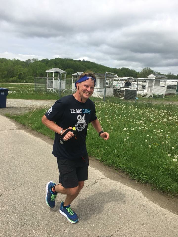 Chad_Lapp's tweet photo. 3 weeks ago I ran 208 miles in 72 hrs  at #3DATF.  I run for 8 year old Andrew who lives with #CAH.  Raising awareness and money for @caresfoundation.  Here’s the story!   https://t.co/4s1Vbl6zc4 https://t.co/E2g8uGWFVC