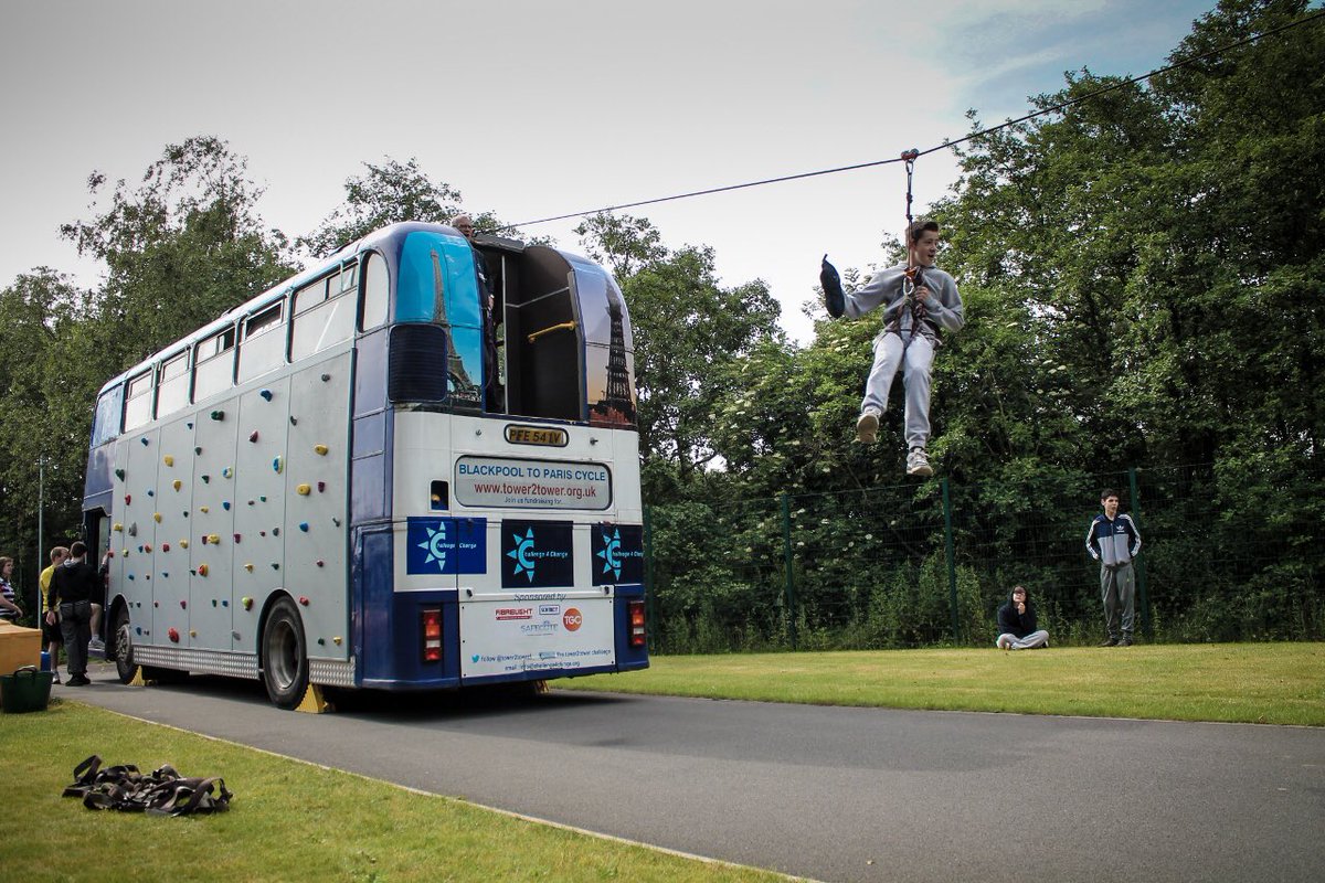 For those adrenaline junkies in you we have booked it!!!! UKs only accessible Double decker bus zip wire! @C4CTeambuilding @Raring2goBury @BuryTimes @DCPcampaign @daysoutuk @MENnewsdesk #festival #inclusion #summer 1/7/18 challenge4change.org/bus/