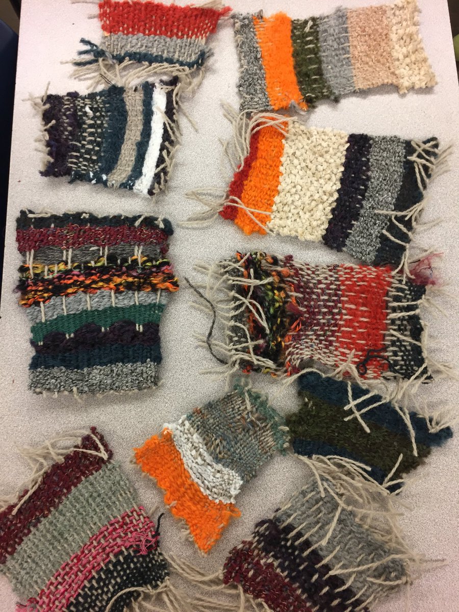 lkowalske's tweet photo. Fifth and Sixth Grade Weaving https://t.co/VEHPfJYzUC