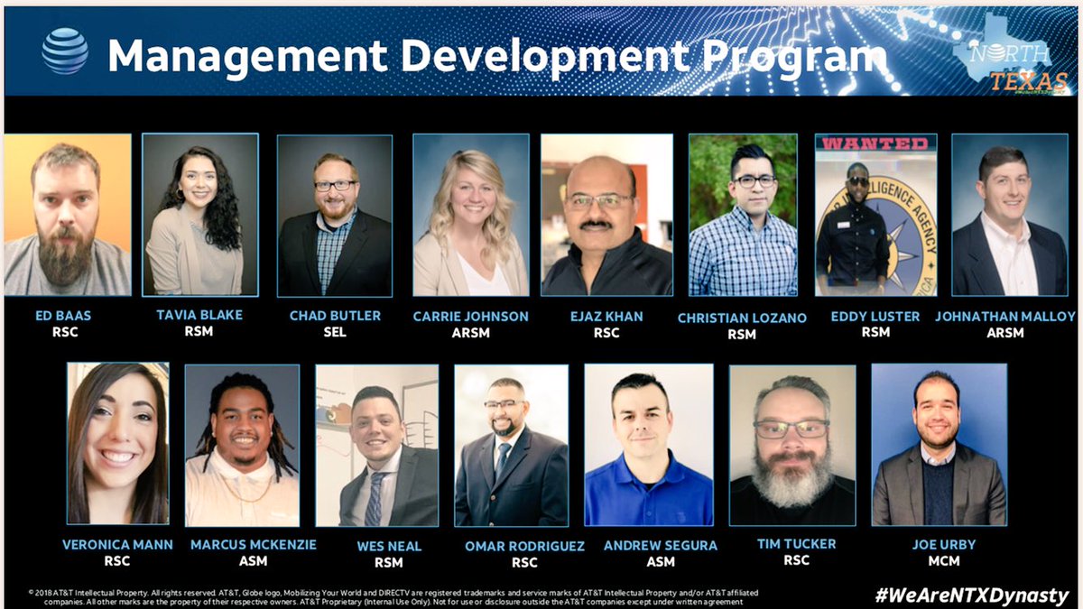 NTX_Market's tweet photo. Congratulations to our NTX 2018 MDP participants! We are excited for each of you! #WeAreNTXDynasty #2018MDP #Development @LisaKLuff @SandyInspirator @DOSCarlaHolt @valphillips @thedoscarver https://t.co/X1PZdGVb4M