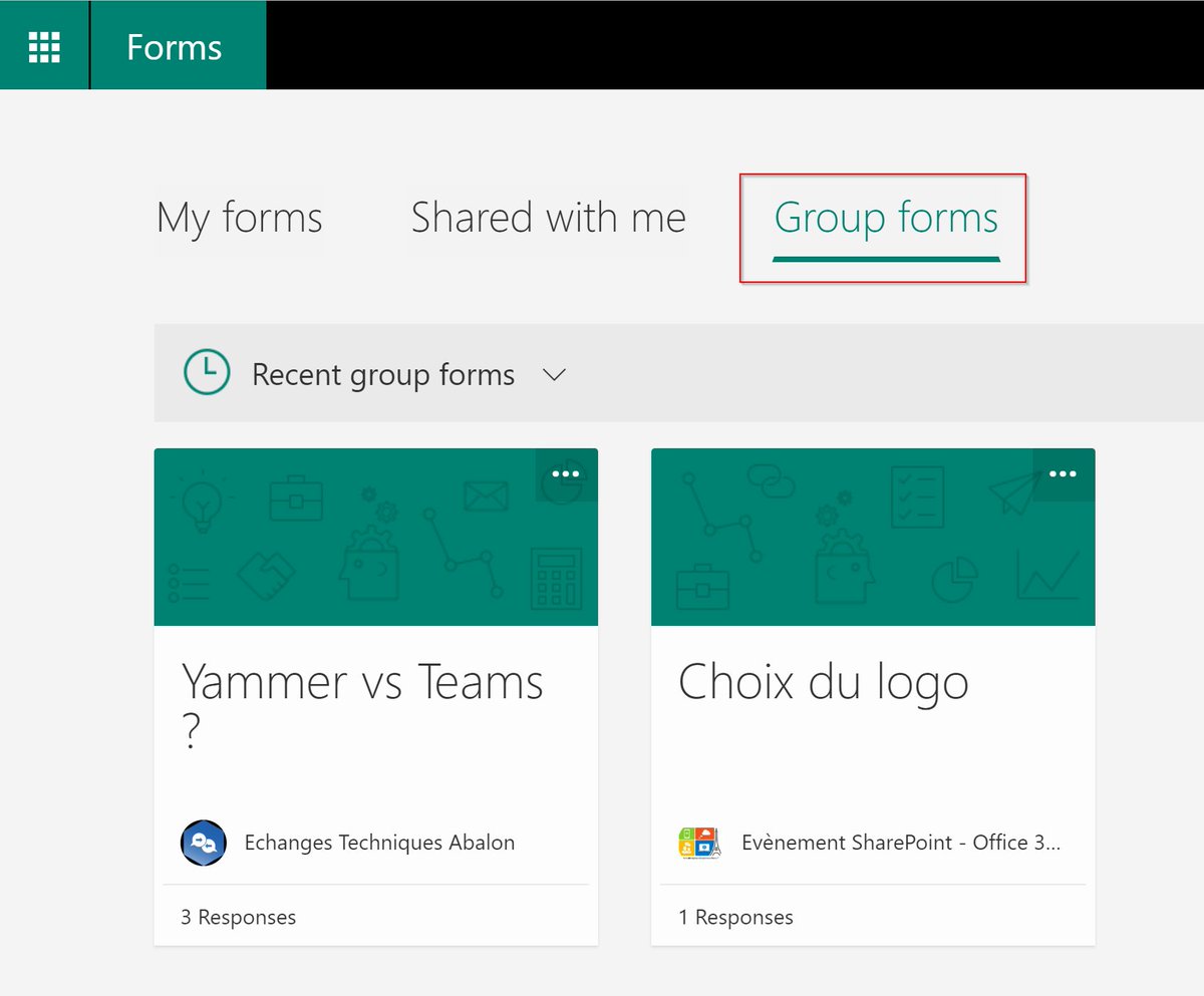 patricg's tweet photo. @Worrelpa @maarteneekels This new "group forms" is also super cool #OfficeForms #OfficeGroups #Office365
More on this here: https://t.co/94CwaYGGFg https://t.co/ACD2mu3FEP