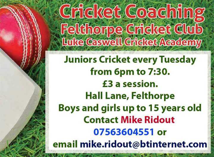 Felthorpe CC tweet media
