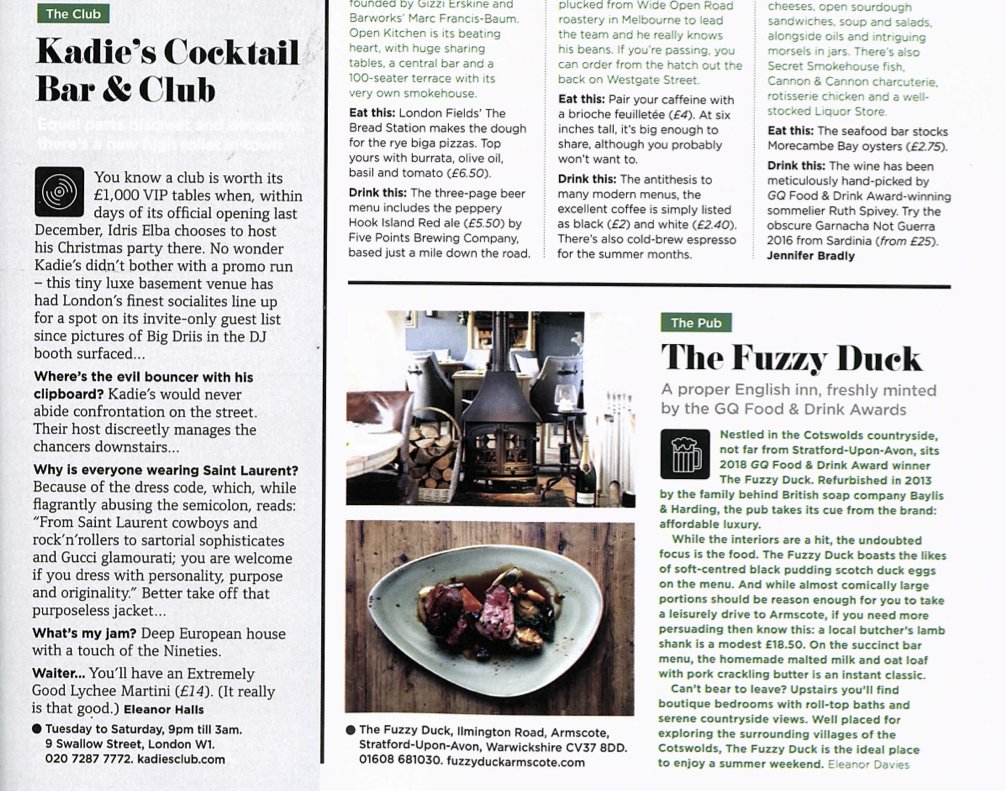 We are <a href="/BritishGQ/">British GQ</a> Club of the month and couldnt be happier. Thank you to everyone who has made it, if you still haven't been now is the time! #kadiesclub #gq #mayfair #cocktails