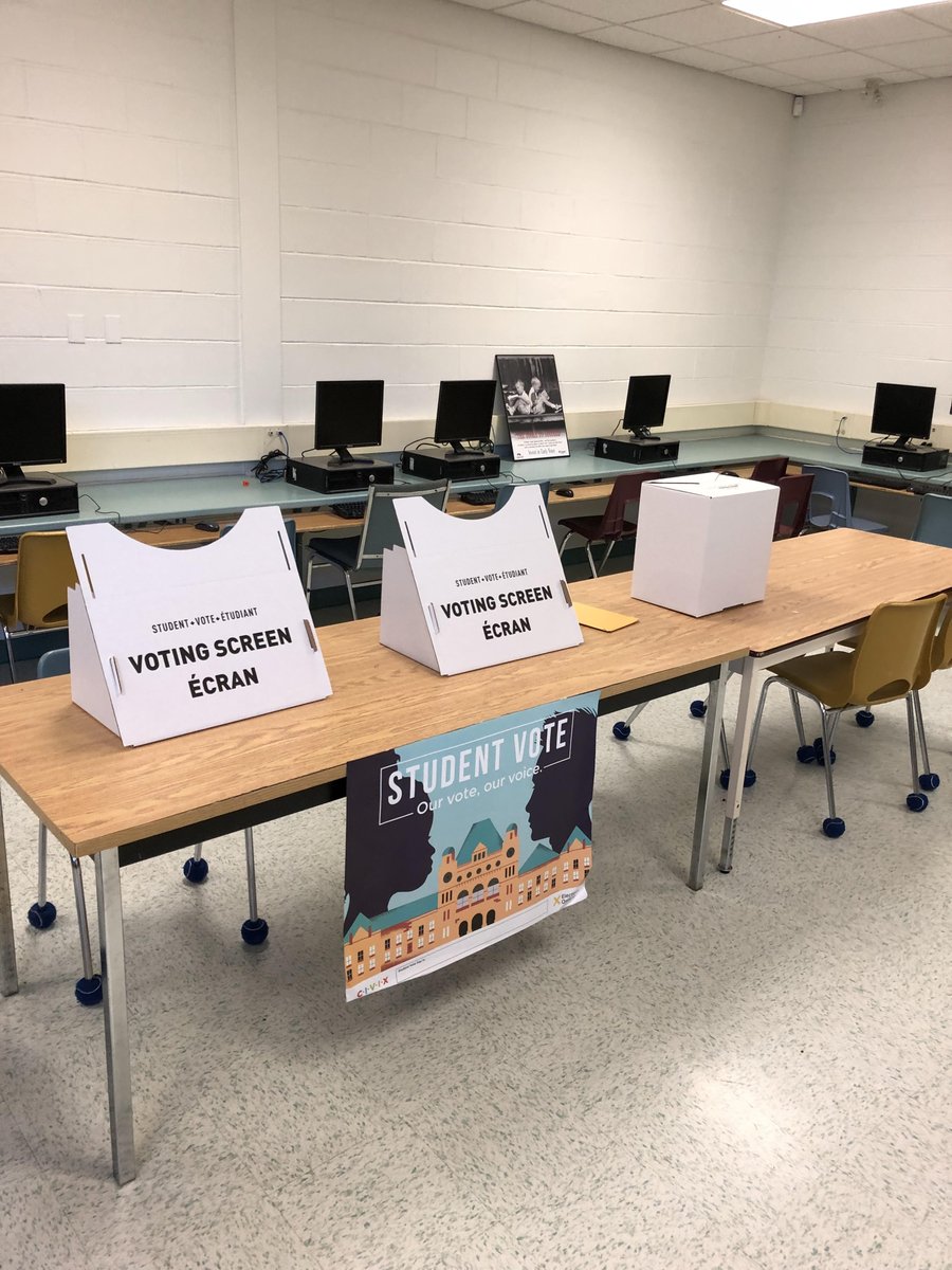 StAgnesCS's tweet photo. Our Grade 5/6 Class participated in Student Vote 2018!  We will know our results soon! https://t.co/M9gm7h7ojd