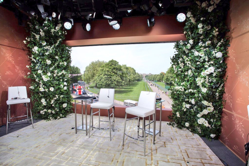 LowDanny's tweet photo. The job nearly killed me but we did it! #RoyalWedding2018 #MediaStructures #eventprofs #harryandmeghan https://t.co/hkBNWpfbxB