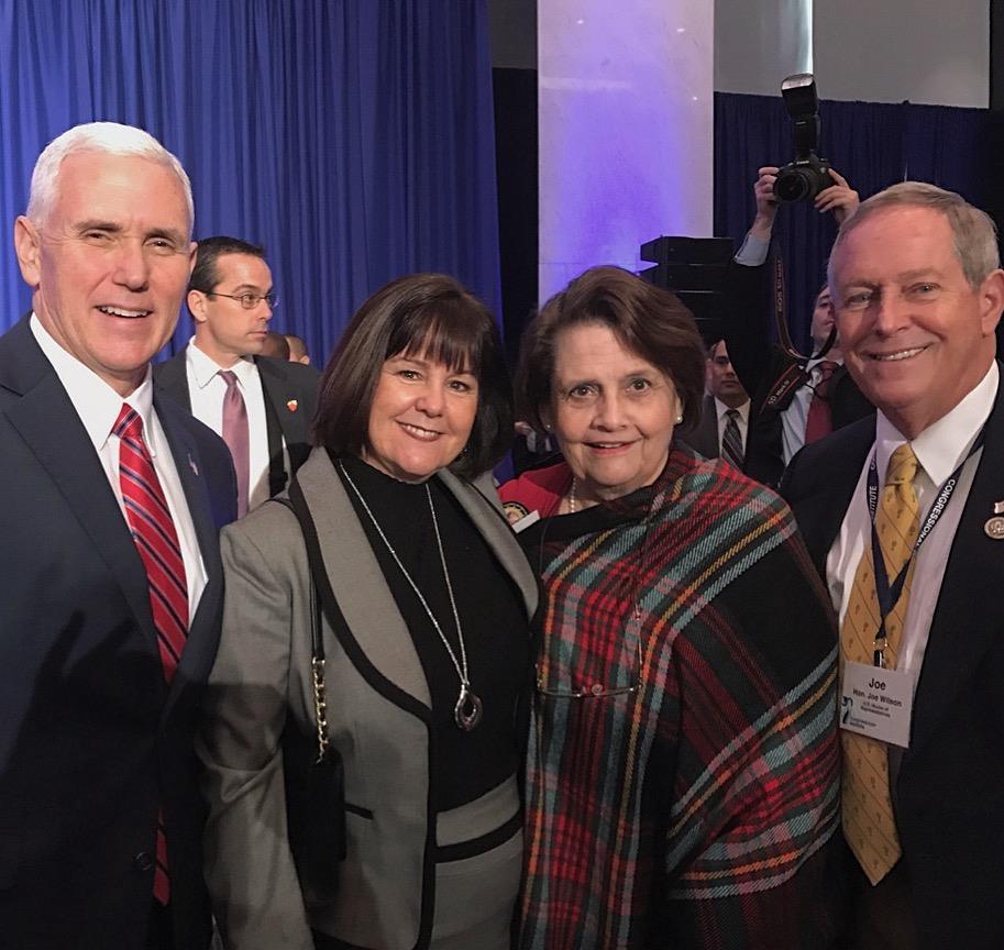 I would like to wish a very happy birthday to former colleague and longtime friend, Mike Pence! 