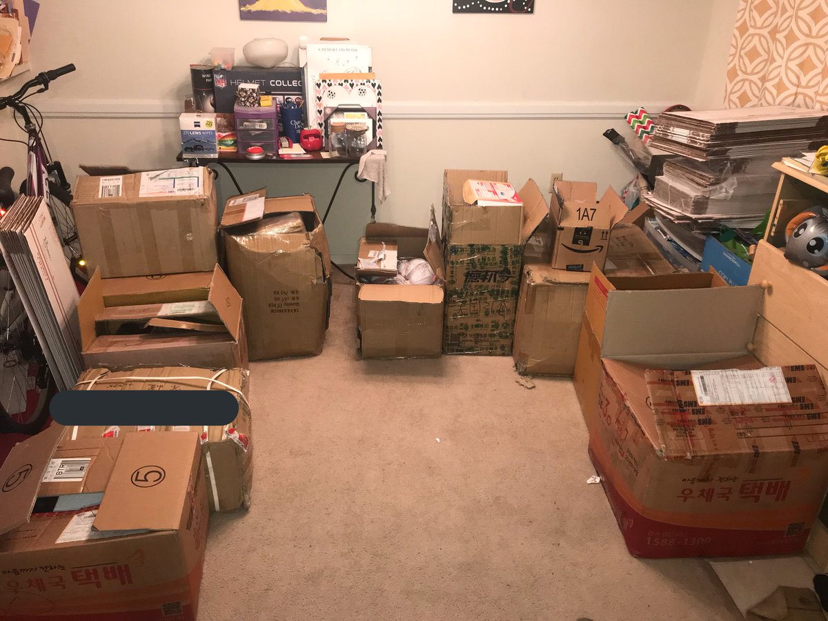 piab_orders's tweet photo. Hey sorry I’ve been a bit MIA~ got super busy with work (same excuse but it’s true 😭).

I was able to ship only 5 packages in the last 2 weeks 😭😭 lord help me.... 3/4 of my boxes are still at my sisters apt but I’ll pick them all up next week after I come back!

IM SORRY 😭😭 https://t.co/8kqmotSdVy