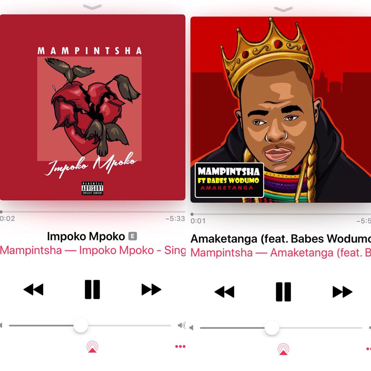 HIGHLY GRATEFUL for the love & Support my People! We Getting closer to hitting Gold Status🙌🏾 please go Purchase my New Singles and help me Reach 40K downloads 📀#IMPOKOMPOKO | 📀#AMAKETANGA   🙏🏽❤🇿🇦 #DreamsNeverDie #Mampintsha #TheGentleDon #WestInkRecords