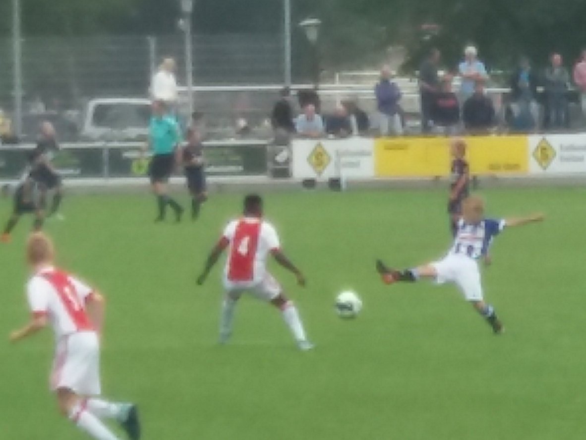 Mijn toppertje met zijn team van sc Heerenveen. Leuke wedstrijdjes tegen internationale tegenstanders.