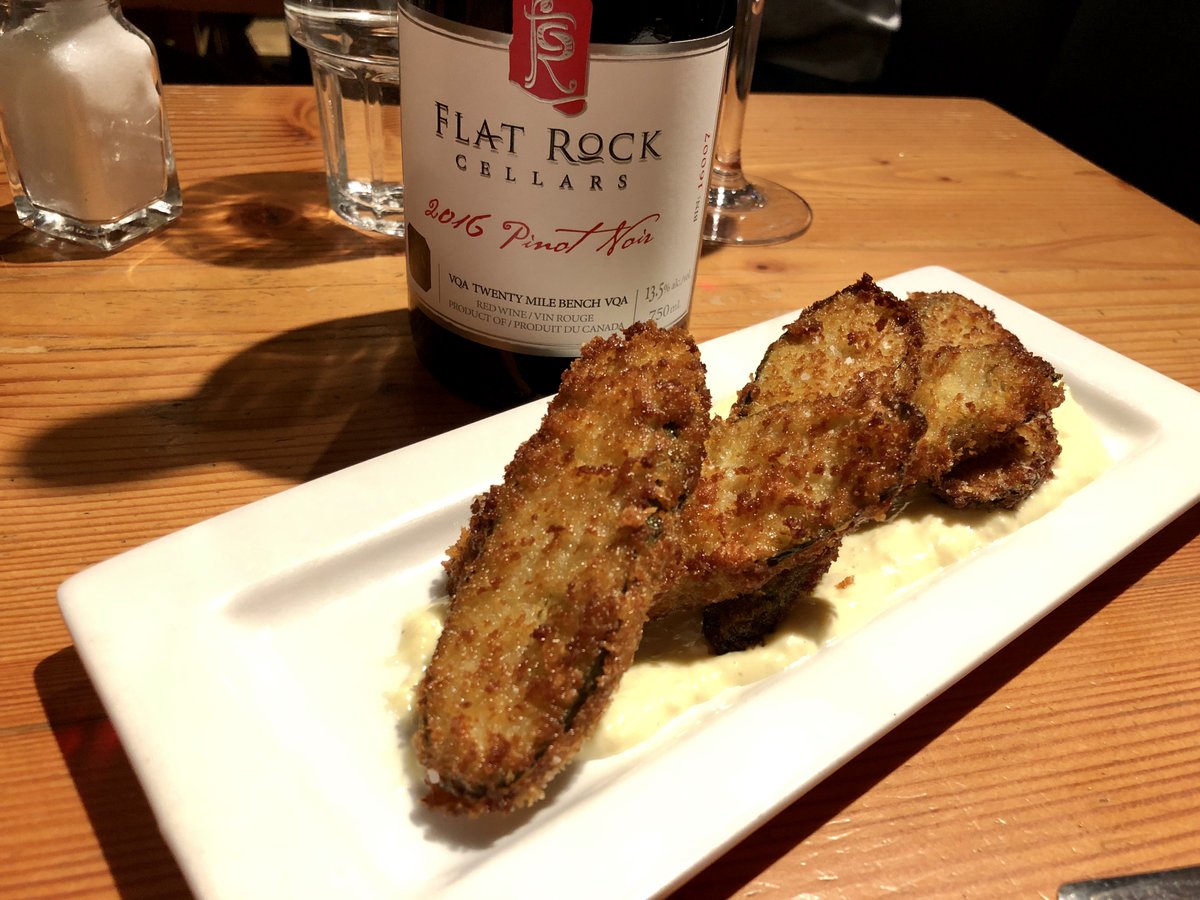 100milemark's tweet photo. Wonderful Wedding Anniversary meal @miijidaa #Guelph with #ChefJenR last night! Thank you! #FlatRockPinot @Winemakersboots @DowntownGuelph @tastereal @tastedetours @eatdrinkmag @Court_Borealis @FoodDayCanada @BCorpCanada #LocalFood #Ontag #EatWellLaughOften https://t.co/ElgeZ7y1DG