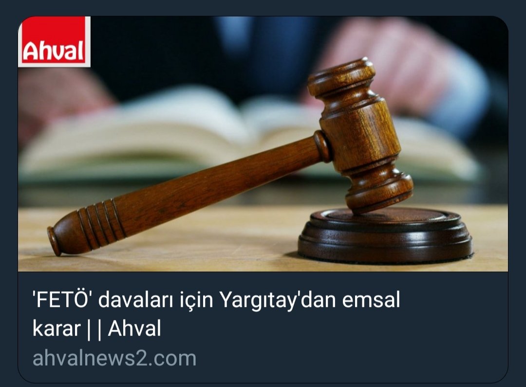 Erdoğan'ın 2 gün önceki konuşmasında: Ben karışmam diyerek yargıyı sattıktan sonra 
Yargıtay da zihin açılması oldu 

Bylock kullanmak tek başına örgüt üyeliğine delil değil.