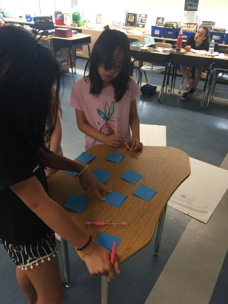 MsGore_'s tweet photo. Mrs. Kelly’s class is working hard on their #kidEdCamp presentations! @MrsKelly11554 https://t.co/0ZmB76xgiA