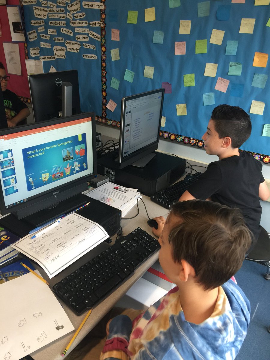 MsGore_'s tweet photo. Mrs. Kelly’s class is working hard on their #kidEdCamp presentations! @MrsKelly11554 https://t.co/0ZmB76xgiA