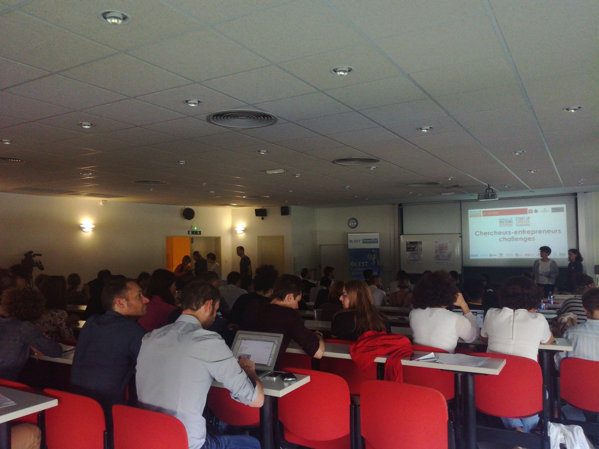 Chercheurs-Entrepreneurs Challenges, ça commence maintenant ! Salle A302 pôle API #Generationstartup
