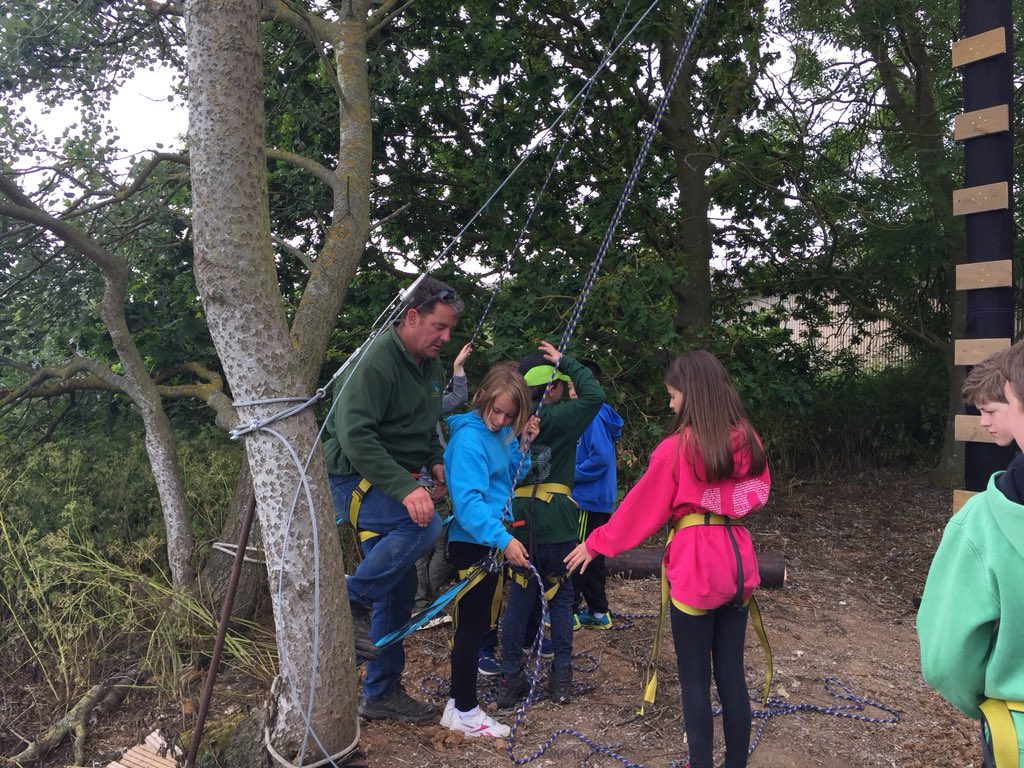 IpswichPrepSch's tweet photo. Great new high ropes course @birchhall Excellent teamwork and trust building activity. https://t.co/uAEHOsEHT3