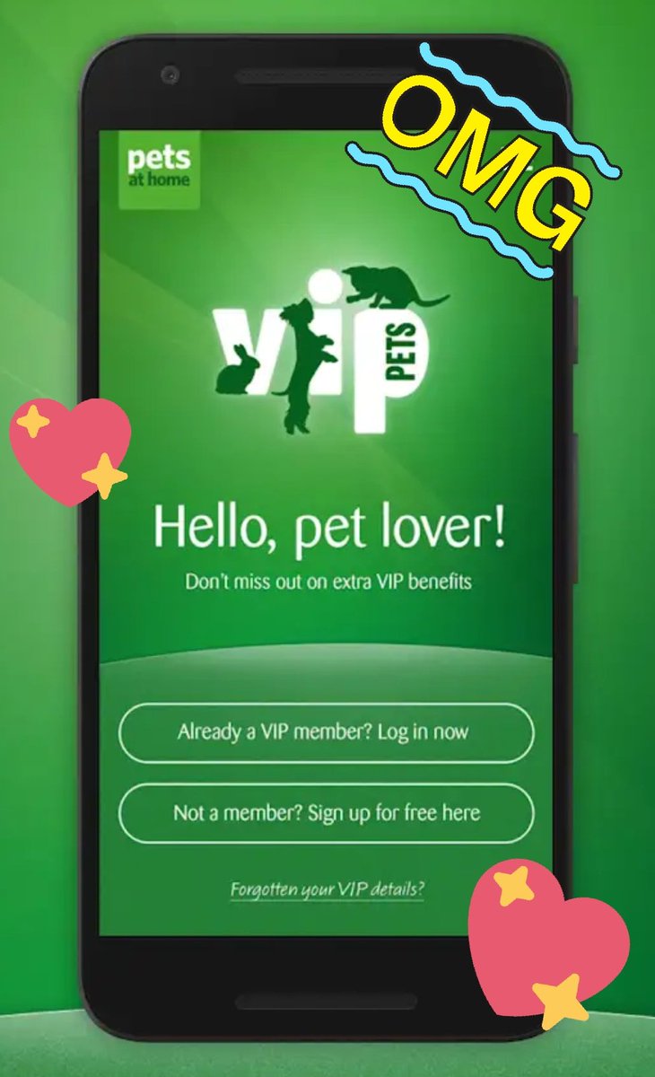 PAHLudlow's tweet photo. Have you downloaded our VIP app yet? 

Exclusive offers, vouchers &amp; your VIP card all in one place. #easypeasy #app #petsathome #viplifelines https://t.co/VWfBpkBnKU