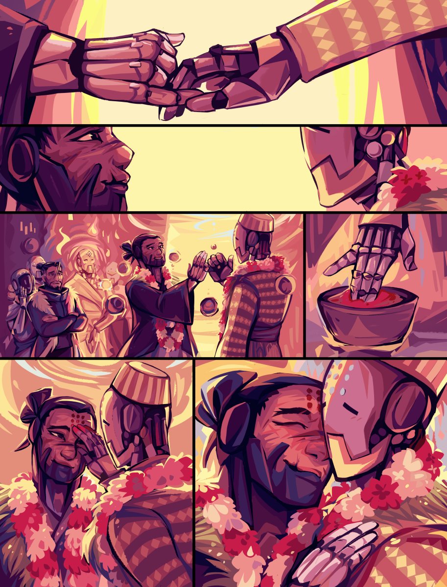 My full comic for @GenyattaZine! Pre-orders are open until June 21st~
A certain someone isn't quite told why the rush to go visit Nepal... babey guess what It's Wedding Time