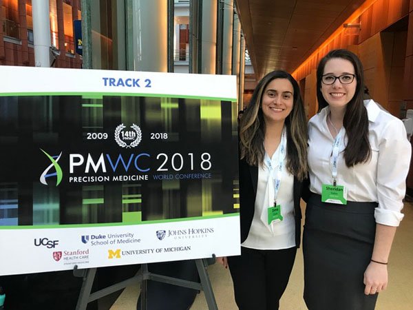 Dima & Sheridan had a great experience volunteering at the Precision Medicine World Conference and look forward to bringing all of the valuable things they have learned back to their PHI project team! cheps.engin.umich.edu/news-main/news… #pmwc18 #UMPrecisionHealth @PMWCintl