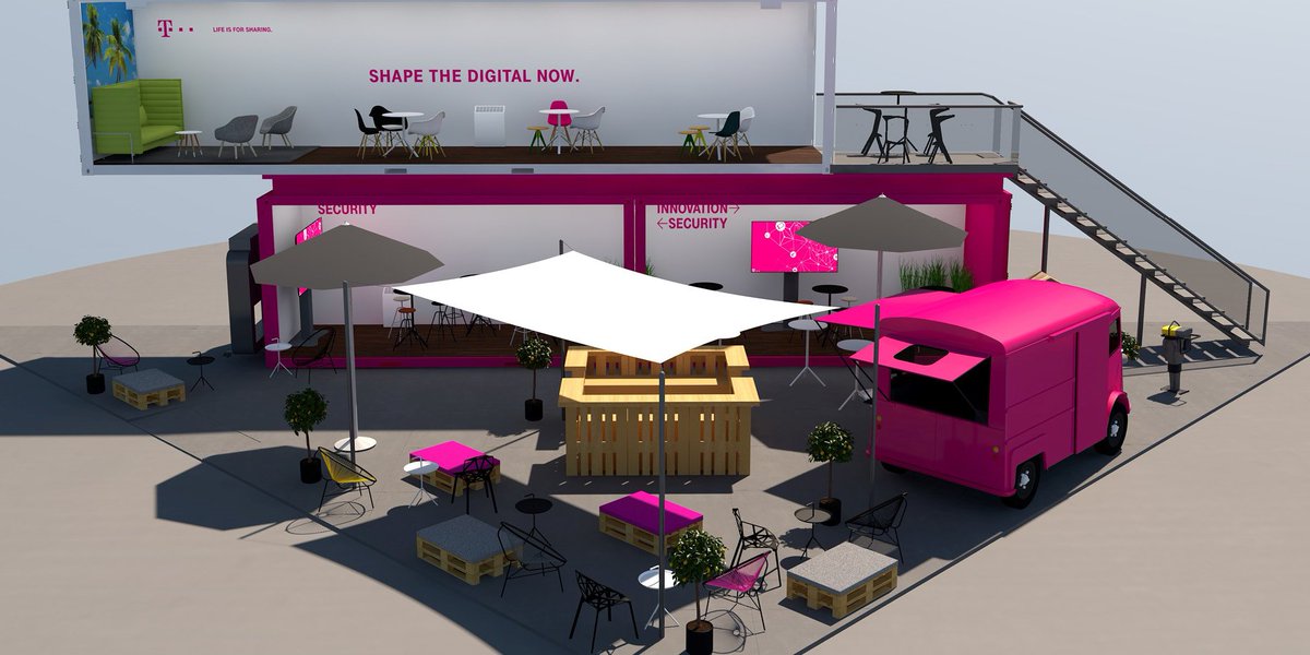 tsystemsde's tweet photo. Auf der @CEBIT 2018 freuen wir uns vom 11-15.06. auf Kunden, Partner und Innovationen für die Zukunft. Halle 27, auf dem d!campus und am OTC Truck. Experten-Tipp für aufgeweckte: Der Magenta Coffee Truck! https://t.co/7JmNeJpuXZ https://t.co/XFab2Rmvwa