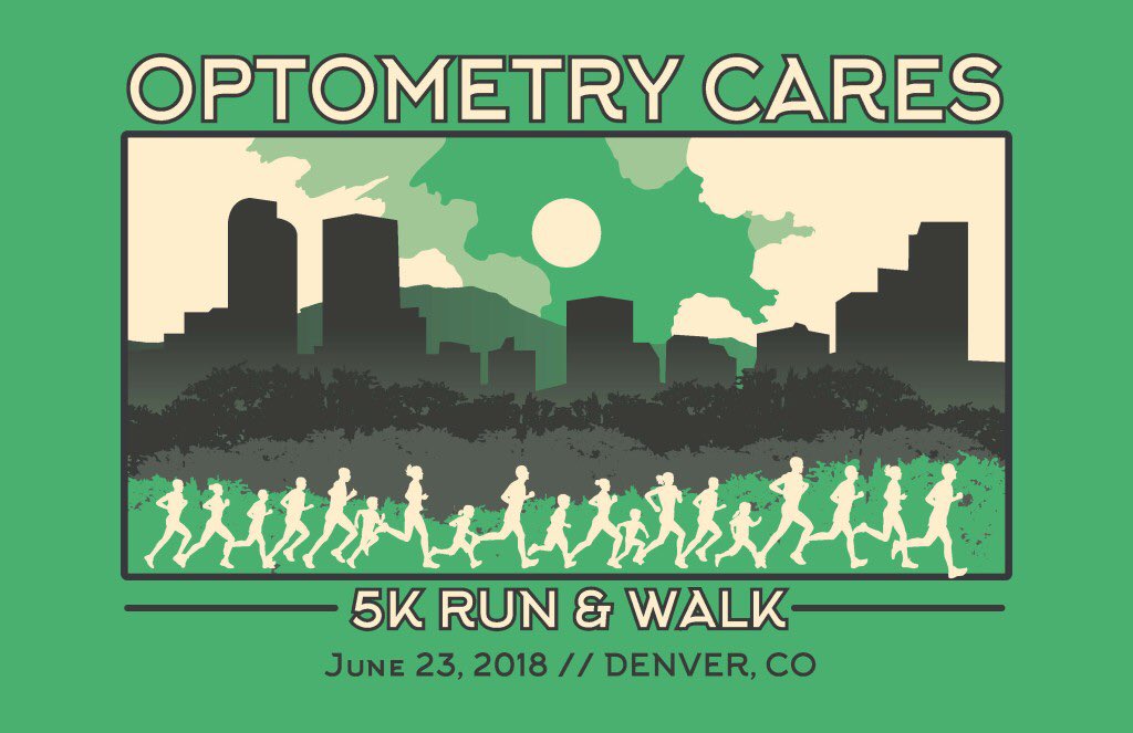 sarahedavid6's tweet photo. Don’t forget to sign up for the Optometry Cares 5K in Denver! June 23rd at 6am! 🏃🏼‍♀️#OM2018 #AOA #AOSAInfluencer https://t.co/oJZ17WMTDI