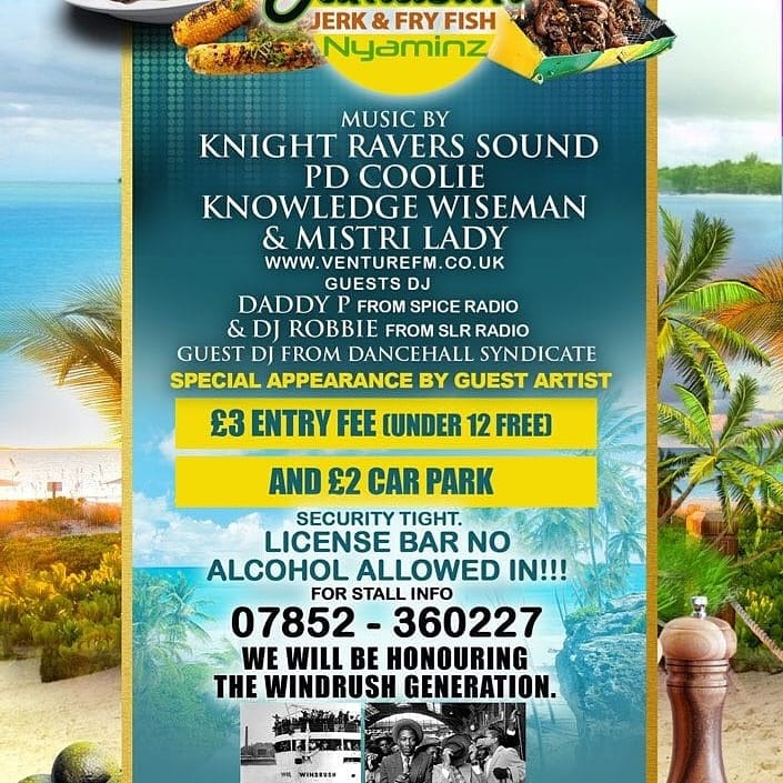 JewelRumPunch's tweet image. @JewelRumPunch  Presents ON THE 14TH OF JULY
JamDown
JERK&amp;amp;FRY FISH
NYAMINZ
VARIOUS DJS ON THE DAY
£3 ENTRY&amp;amp;KIDS FREE UNDER 12
FOR ANY STALL INFO CONTACT 07852360227