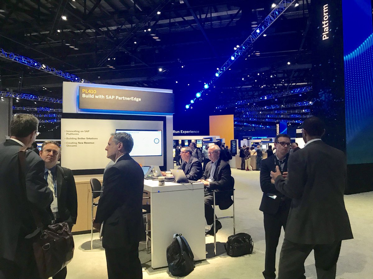 Lots of traffic at the <a href="/SAPPartnerBuild/">SAPPartnerBuild</a> booth this morning! Come join the conversation! Platform campus PL410 <a href="/SAPPartnerEdge/">SAP PartnerEdge</a> #SAPPHIRENOW