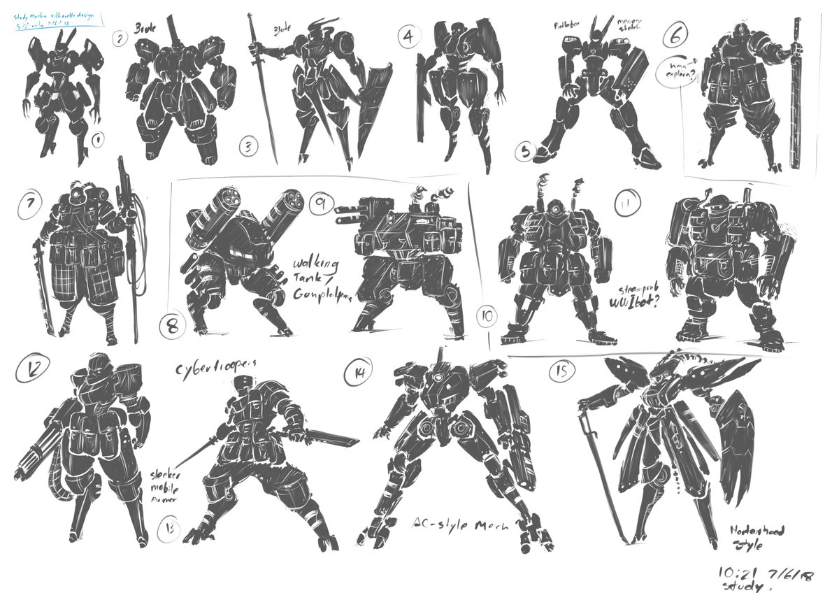 CubieCal's tweet photo. tablet practice 006: study silhouettes, practice to make my own thing and story....one day https://t.co/bbHlMnrYUM