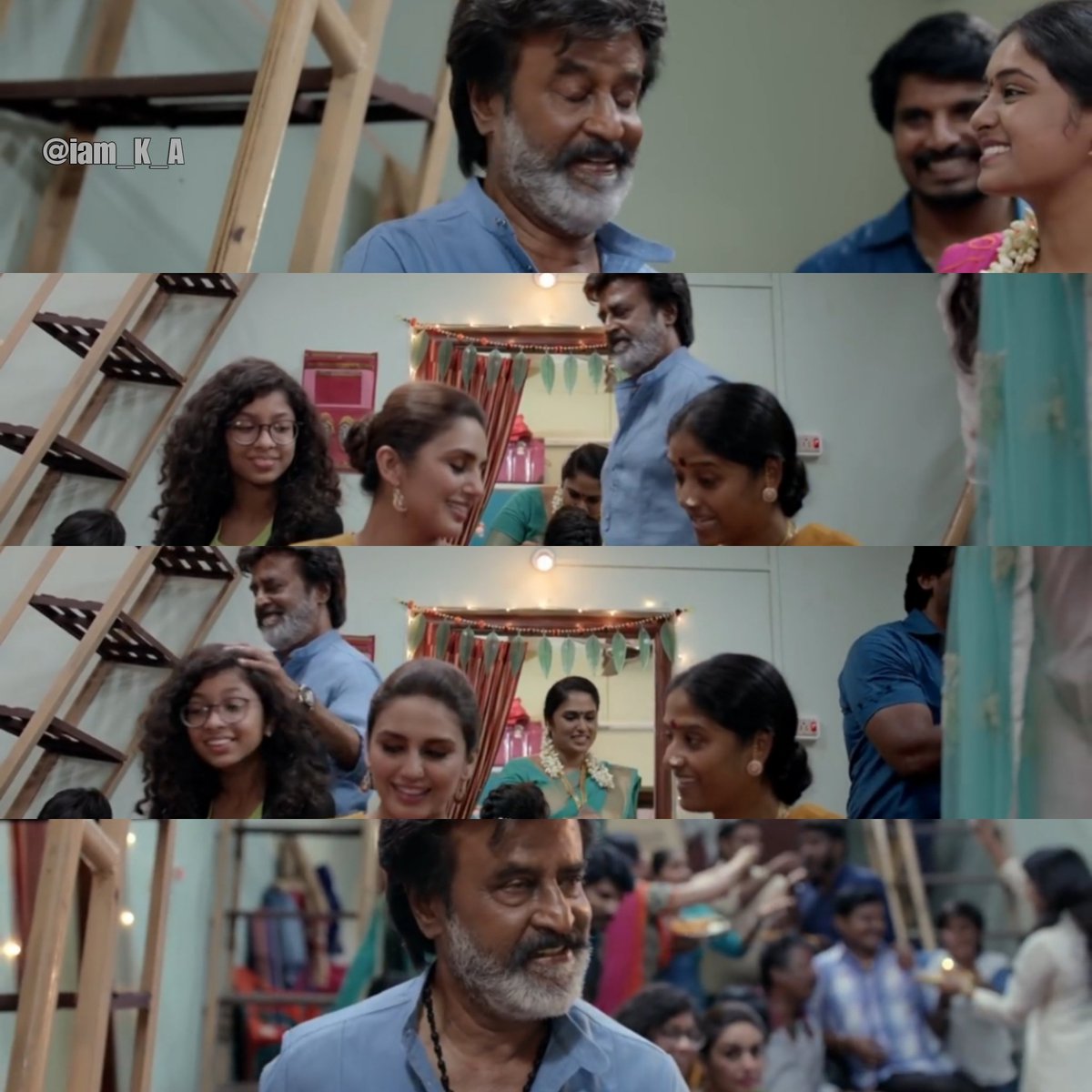 JokerCine's tweet photo. #Kannamma Song repeat mode!!! #Thalaivar @rajinikanth &amp; @humasqureshi chemistry Delightful 😍 bringing memories just in face expression is just fabulous.. #pradeepkumar &amp; #Dhee sang well,  @Music_Santhosh bro thanks for such a wonderful song #KAALA #காலா https://t.co/hnu0oHg8Qz