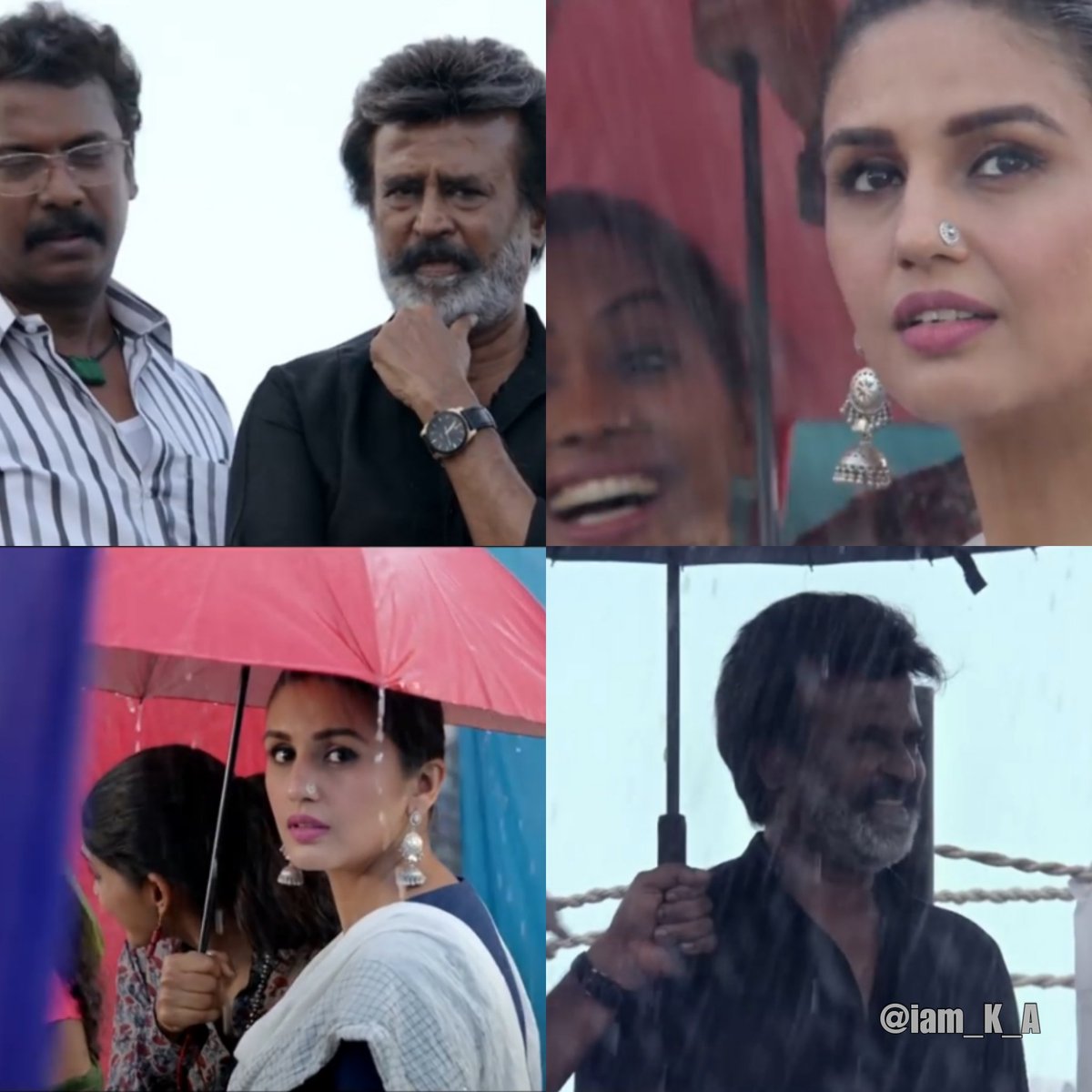 JokerCine's tweet photo. #Kannamma Song repeat mode!!! #Thalaivar @rajinikanth &amp; @humasqureshi chemistry Delightful 😍 bringing memories just in face expression is just fabulous.. #pradeepkumar &amp; #Dhee sang well,  @Music_Santhosh bro thanks for such a wonderful song #KAALA #காலா https://t.co/hnu0oHg8Qz