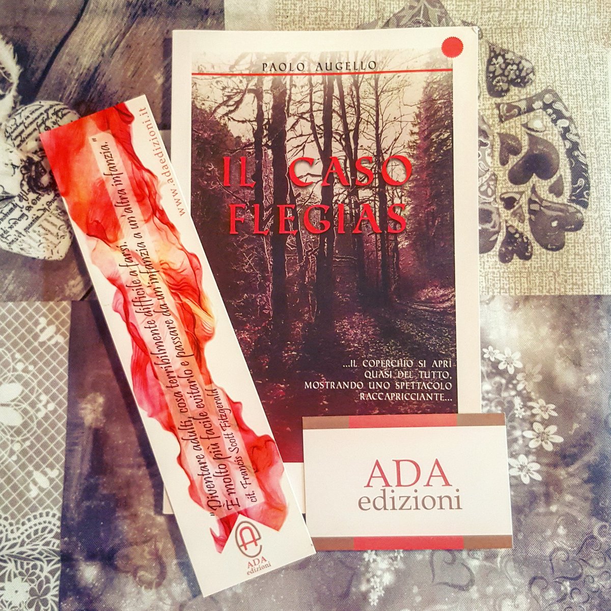 AdaEdizioni's tweet photo. Il caso Flegias di Paolo Augello.
#books #editoria #autoreemergente #libro https://t.co/NupqsXZYoP