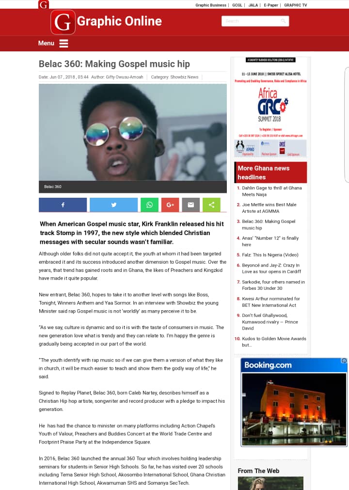 vpjglobal's tweet photo. #VPJNews
Good afternoon fam, the trending song #YaaSormor composer @belac360 is in the News!
He got featured on Graphic Online showbiz.✌🏼Log on and read about it
#VPJGlobal💯 https://t.co/fNTm4zU3du