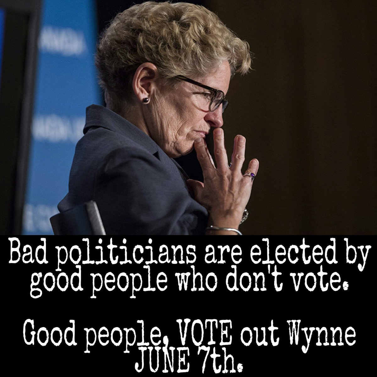 ani_pac's tweet photo. You know who votes in record numbers? 
The ones who shape the province.
Vote. https://t.co/6LoAVlqis5