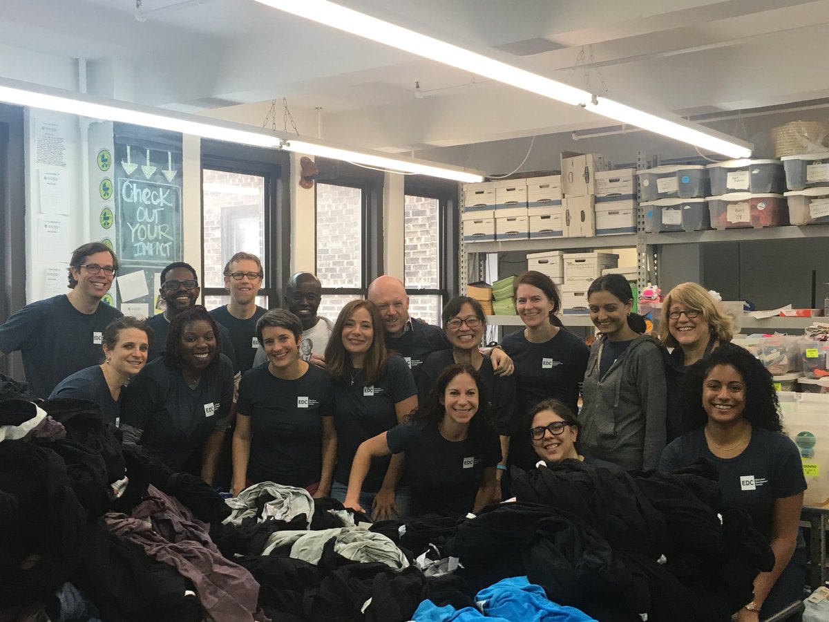 MsHeathrs's tweet image. Celebrating #EDCis60 by volunteering at @GOODPlusFdn !
@cct_edc