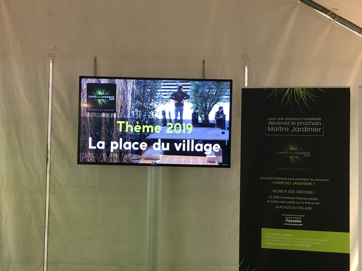 AgBonneReponse's tweet photo. Joli succès pour le lancement du concours du @CarreJardiniers 2019, sur Jardins, Jardin, devant une vingtaine de journalistes. Le thème de la prochaine édition DU concours de la profession : la place du village. Retrouvez le communiqué de presse ici : https://t.co/fcgKmpEcfz https://t.co/J3pjuLA2d1