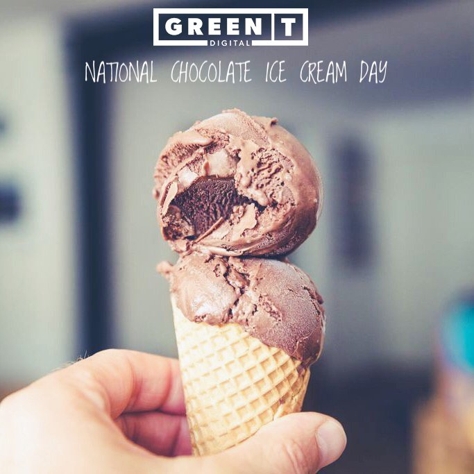 greentdigital's tweet photo. So, today is National Chocolate Ice Cream Day... nice! https://t.co/ijCuleUhJU