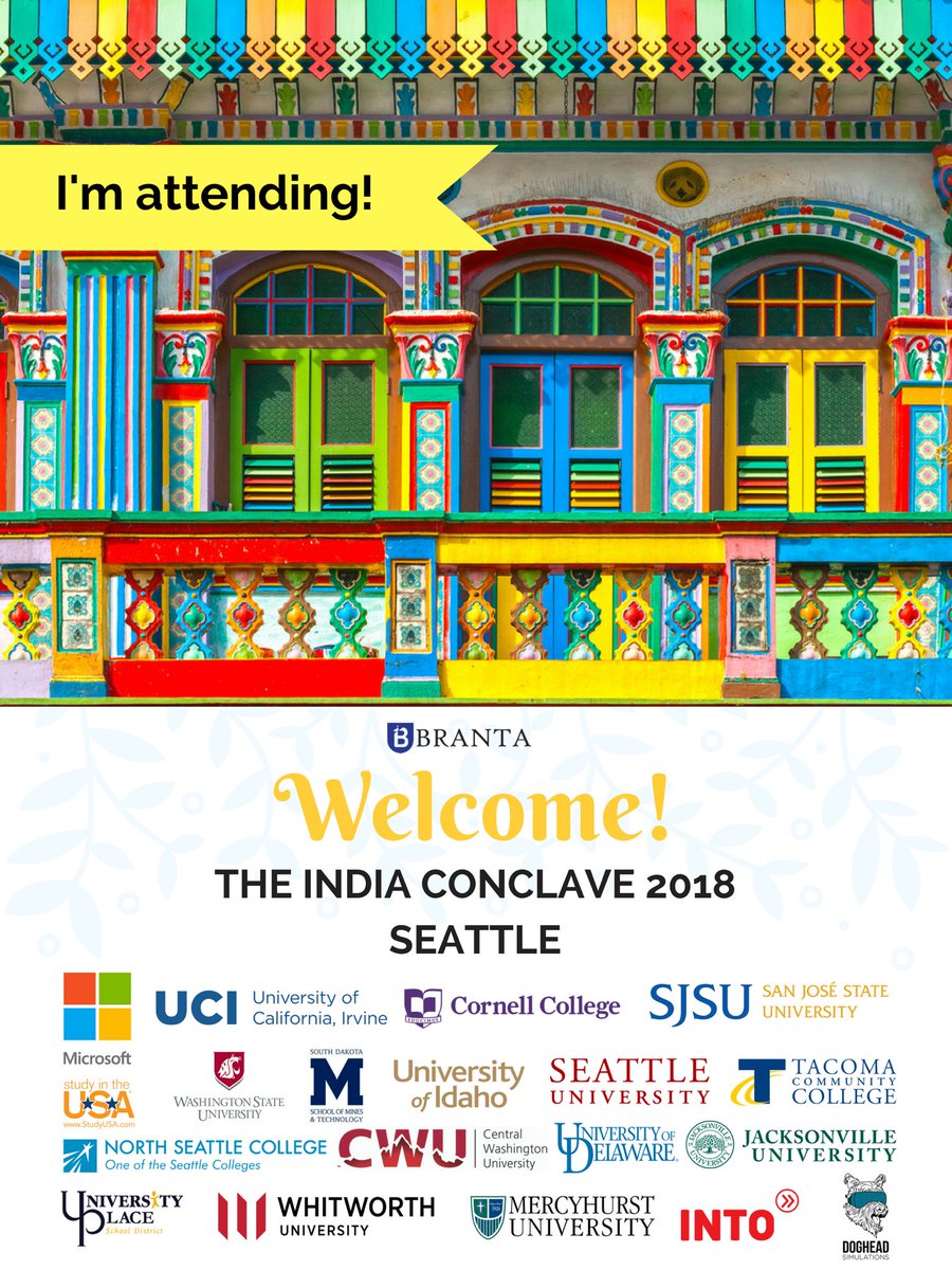 TheVRCEO's tweet photo. Looking forward to talking about “Imagining New Outreach Possibilities” in #Education using #VR &amp; #AR at the India Conclave today with @GoBranta ! #IndiaInSeattle #rumii https://t.co/Awzy5uJUrs
