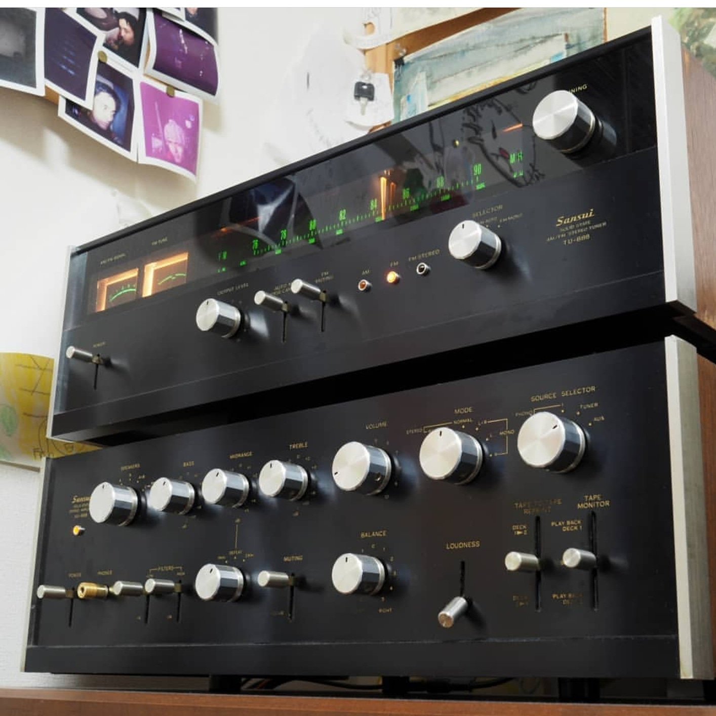 Sansui AU-888 プリメインアンプ 基本動作確認済み サンスイ