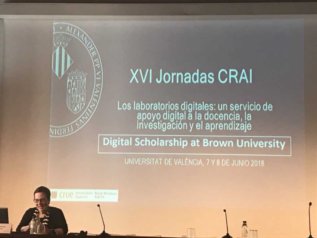 Sigue la sesión de tarde de estas XVI Jornadas CRAI