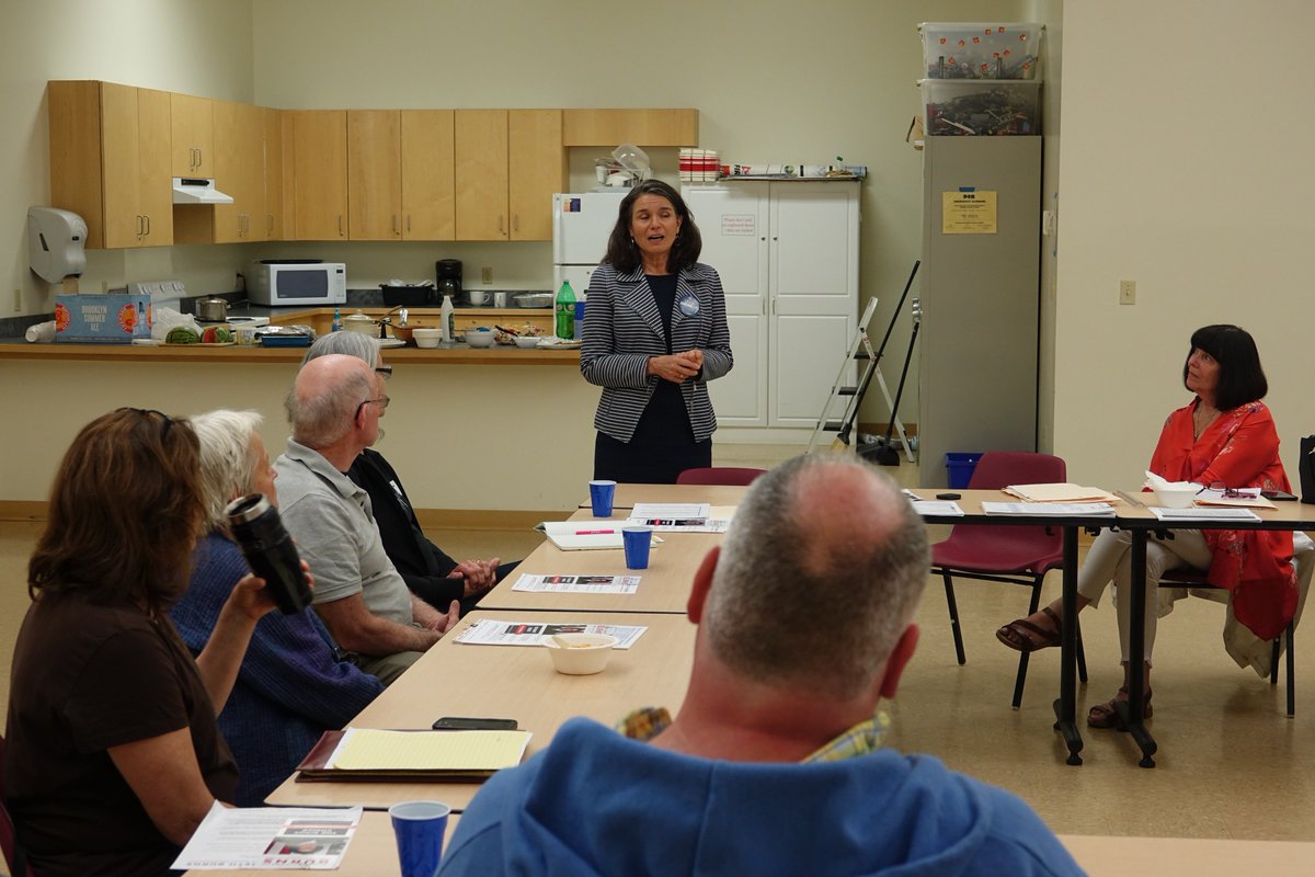 Linda4Congress's tweet photo. Thank you Schuyler County Democratic Party for having me to your June meeting and allowing me the opportunity to discuss my high-energy campaign to bring a a new voice, a new direction, and new leadership Washington! https://t.co/kpgfB9WizS