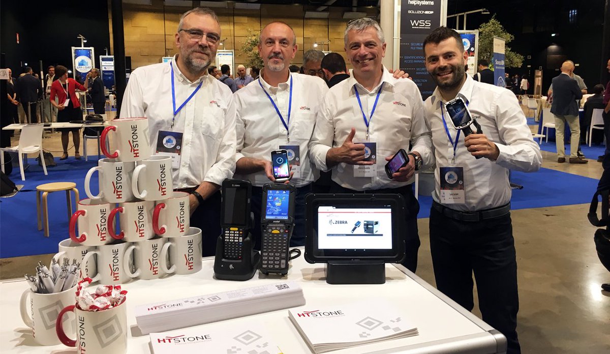 htstonesrl's tweet photo. Buon Compleanno IBMi! L'AS400 compie 30 anni, e insieme a @Zebra siamo presenti alla sua festa di compleanno! https://t.co/H4hNsZiZKw info@htstone.it #AppiDay2018 #IBM #IBMi #IBMi30 #IBMItalia #IBMAS400 #Barcode #CodiceaBarre #Terminali #Zebra #Stampanti #Etichette #Android https://t.co/g1EvMzQkSS