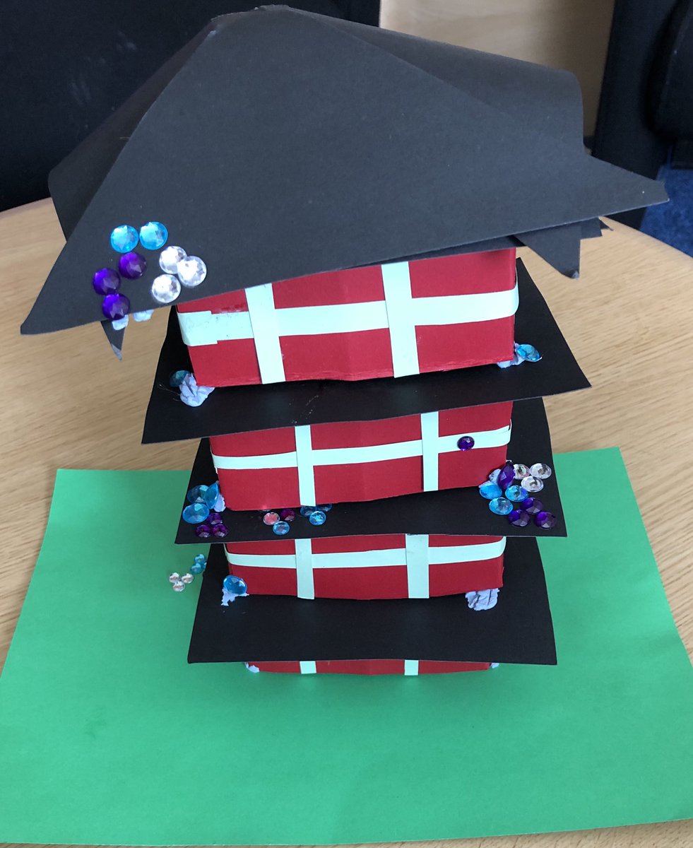 stgilesacad's tweet photo. Fantastic home learning from Alisha in Year 5. A Japanese building made from card! #bookofexcellence https://t.co/w2Kaea5QOg