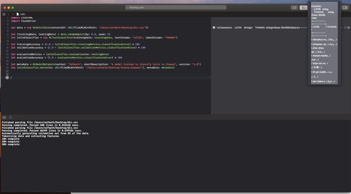 sofwath's tweet image. ok. lets see if this works. #CreateML