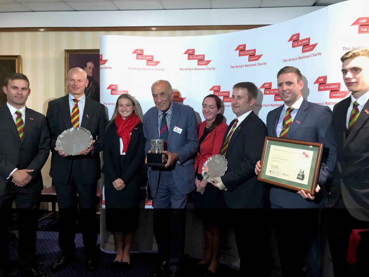 CO_AFC's tweet photo. Chuffed that the College has been awarded the Carrington Drum by Gen Sir Mike Jackson... for doing the most for the Army Benevolent Fund.  Raised £106k, broke world records and broadened the perspective of the Army’s youngest soldiers.   @Soldierscharity @ABFbarney https://t.co/VBgotUnYZ6