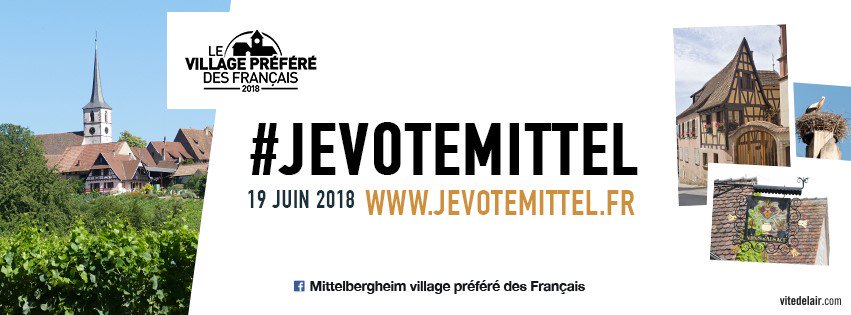 Alors qui est prêt à soutenir #Mittelbergheim pour l'émission @villageprefere le 19 juin prochain ? TOUS DERRIÈRE MITTEL ! 🤟💪 #JEVOTEMITTEL