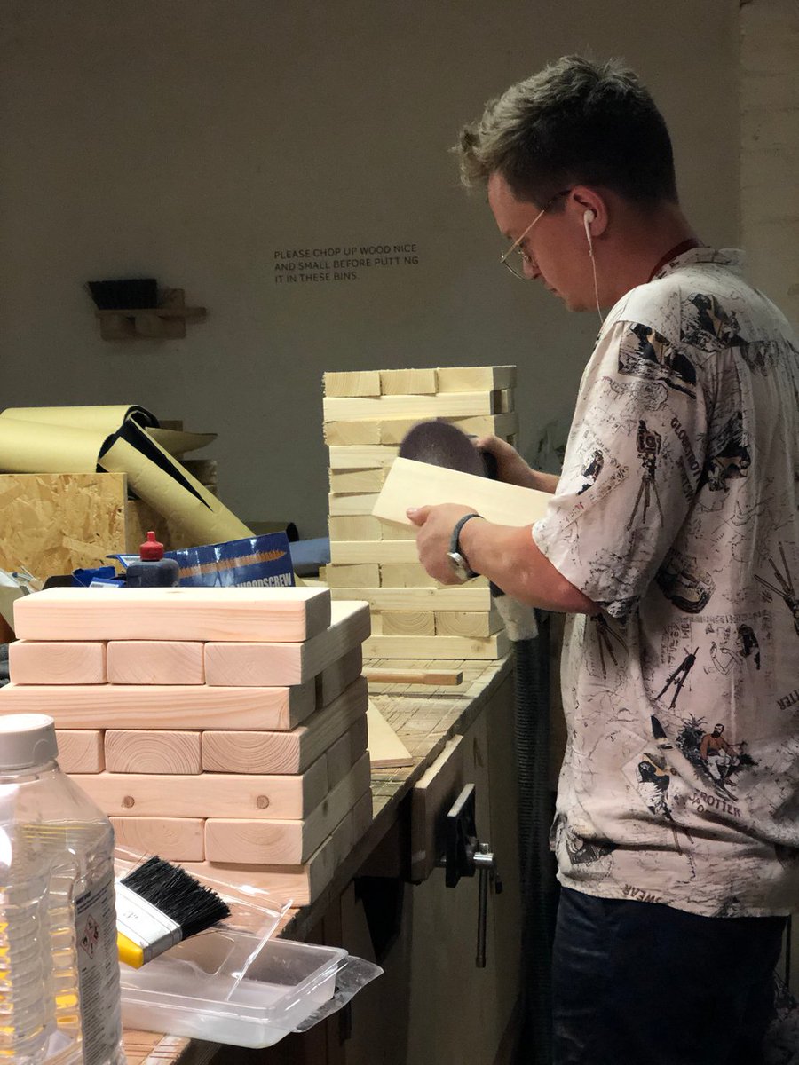 makerversity's tweet image. Giant jenga made by one of our members

#jenga #woodwork #makerversity #making