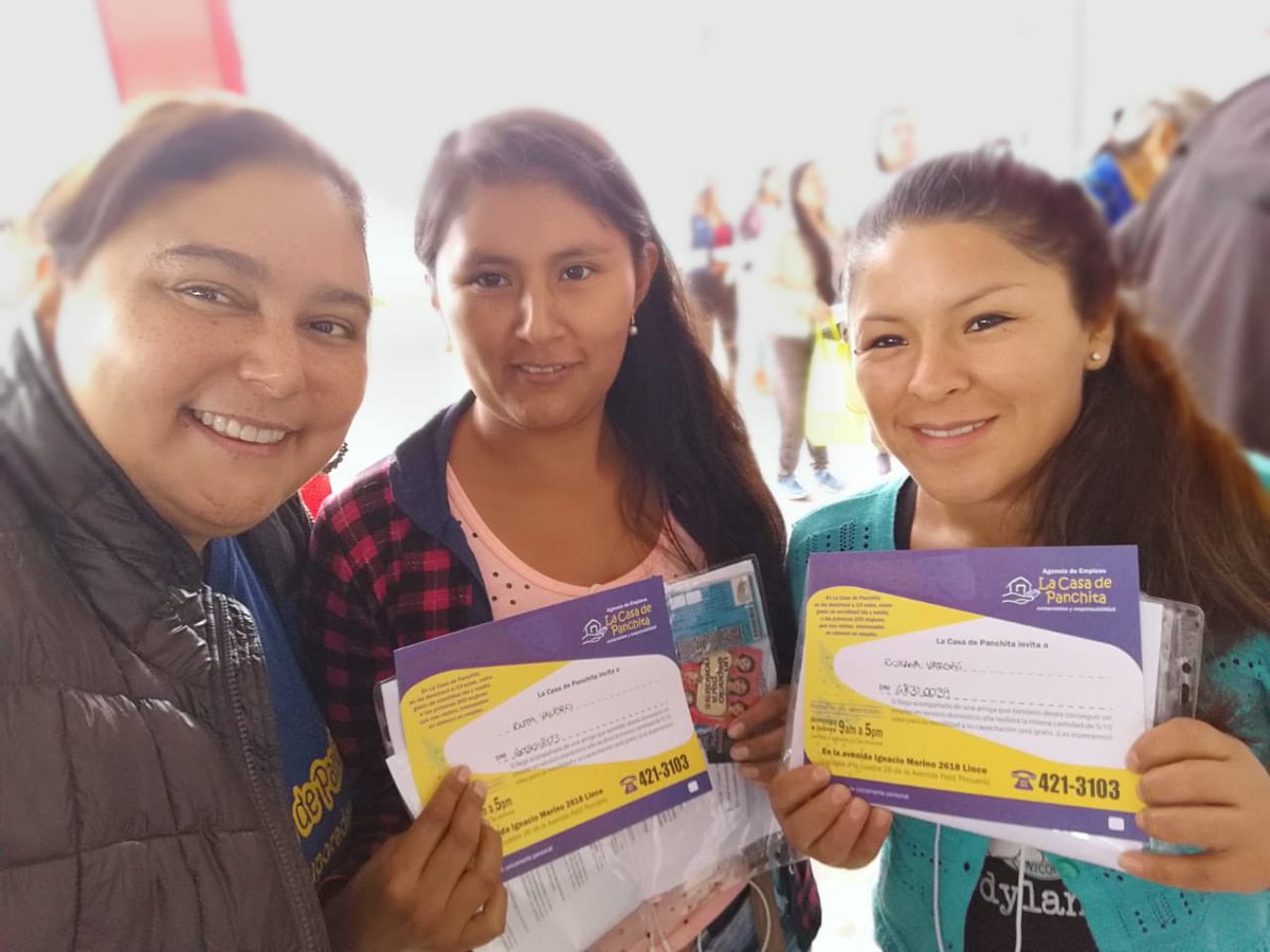 agtr_peru's tweet photo. #AGTR y #LaCasaDePanchita en la #SemanaDelEmpleo del #MTPE en San Juan de Miraflores informando a #trabajadorasdelhogar ¡Visítanos! https://t.co/PComq7xhUe