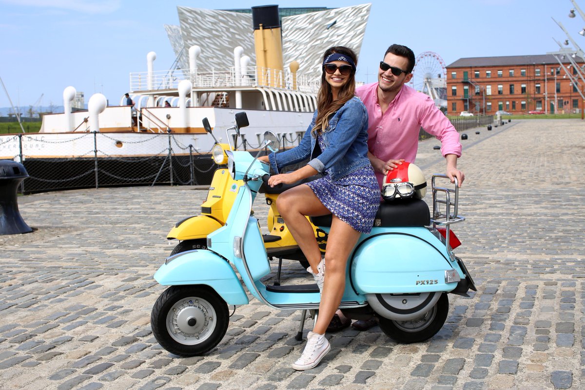 VisitBelfast's tweet photo. We'll be welcoming +3,000 @Vespa_Official enthusiasts to Belfast for #VespaWorldDays2018 next weekend, with live music, entertainment &amp; planned ride-outs to iconic local attractions! 

Find out more >> https://t.co/MTVam1EyVX https://t.co/BEvKJQ5V8K