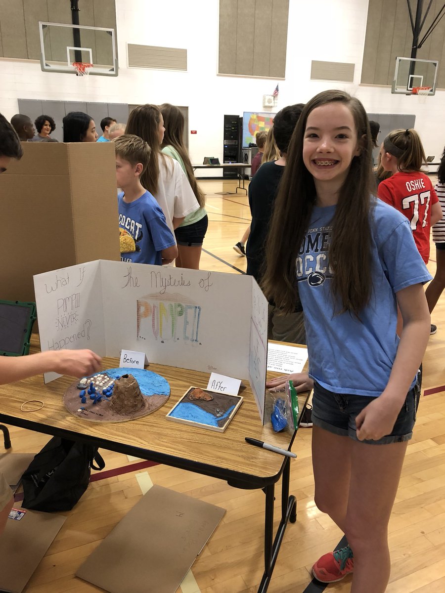 MrGrantLCPS's tweet photo. So impressed with the passion projects I’ve seen so far. These kids have worked hard all year and the results are excellent. Take a bow 7th grade! #TMSImprint @TrailsideMiddle https://t.co/O9pjht7Eot