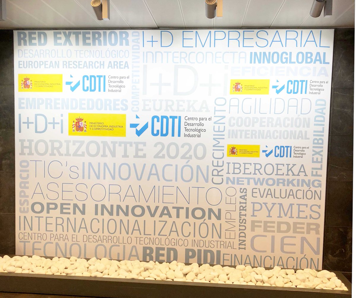 ControlSticker's tweet photo. Esta mañana hemos recibido el apoyo de @CDTIoficial para continuar desarrollando el proyecto @controlsticker 
Seguimos!! https://t.co/GBPbGOF1qz
